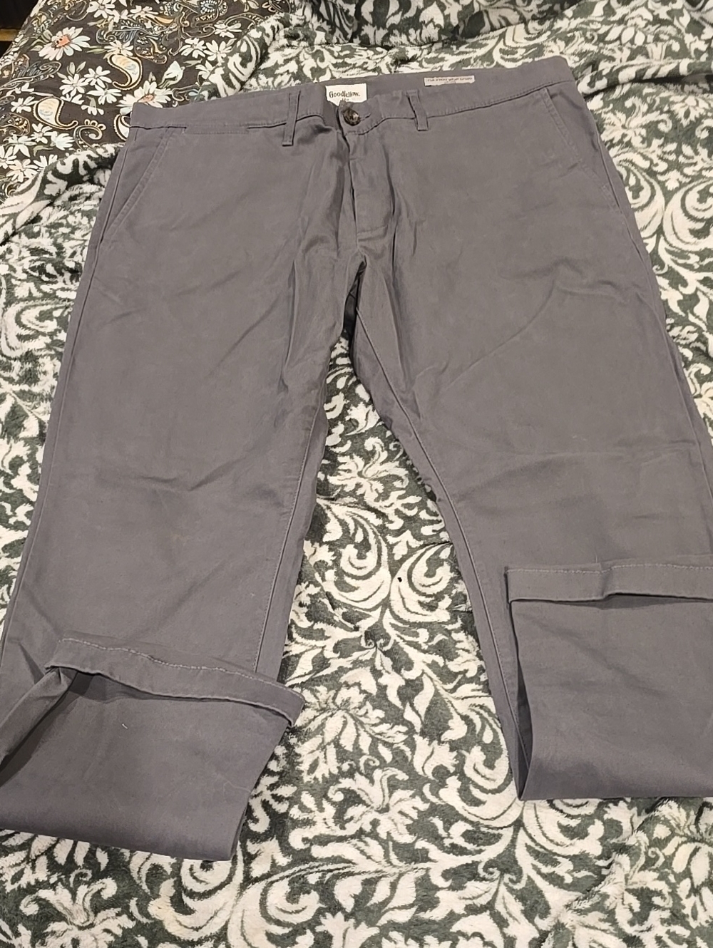 ❤️10/$40 Goodfellow & Co Men's Gray  Chino Pants